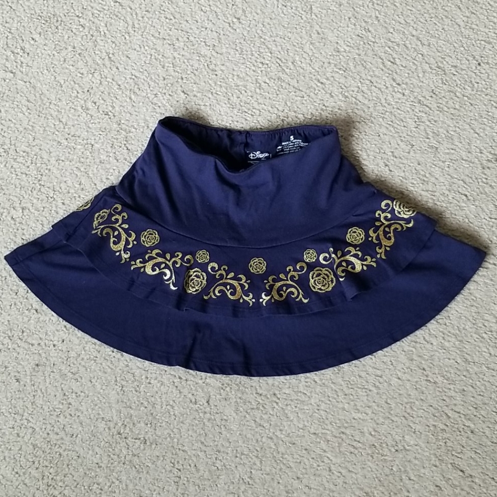 ❤4/$20 Disney Navy Blue Skirt with Built-in Shorts